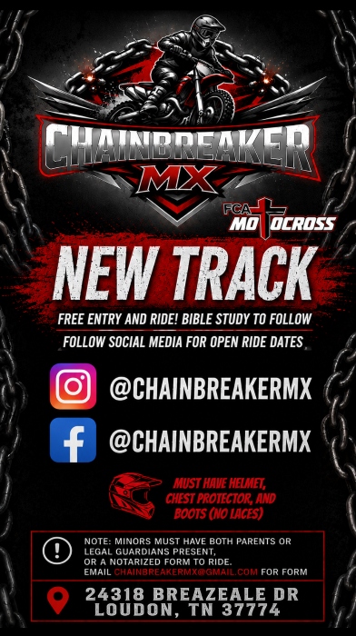 Chainbreaker MX Track in Loudon Tennessee